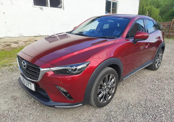 mazda cx-3 Mazda CX-3 cena 45900 przebieg: 21676, rok produkcji 2019 z Olsztyn